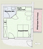 Appartement - Ferienwohnung
